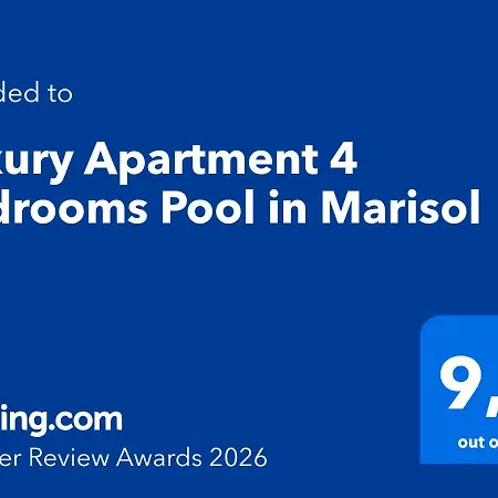 Luxury 4 Bedrooms Pool In Marisol *